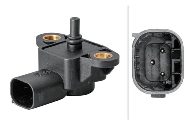 Senzor presiune galeria admisie (3 pin) potrivit MERCEDES A (W168), A (W169), B SPORTS TOURER (W245), B SPORTS TOURER (W246, W242), C (C204), C (CL203), C (W202) 0.8D-6.2 01.95-