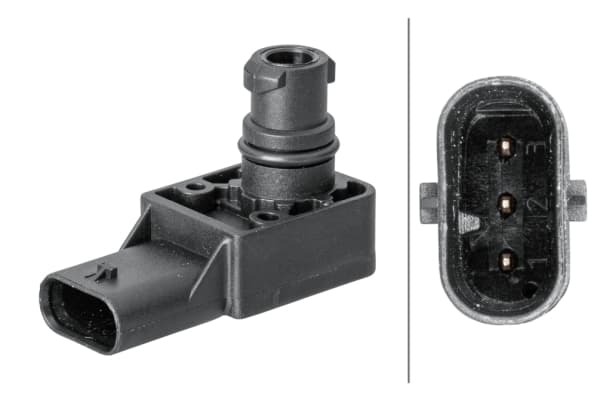 Senzor presiune galerie admisie (3 pin) potrivit MERCEDES A (W168), A (W169), B SPORTS TOURER (W245), C (C204), C (CL203), C T-MODEL (S203), C T-MODEL (S204), C (W203) 1.4-6.2 07.97-