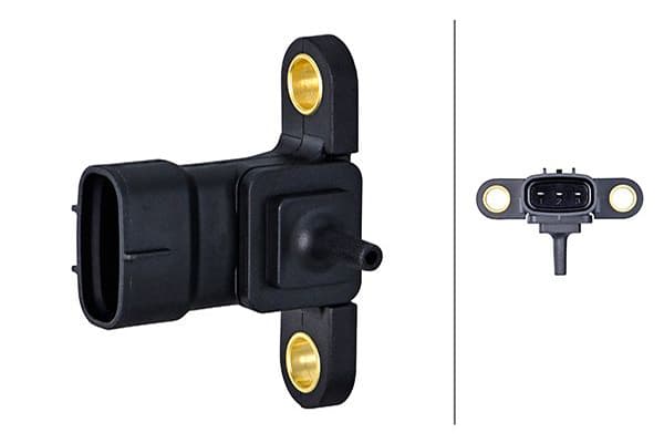 Senzor presiune galerie admisie (3 pin) potrivit TOYOTA AURIS, COROLLA, DYNA, HIACE V, HILUX VI, HILUX VII, LAND CRUISER PRADO 1.4D 2.5D 3.0D 07.01-