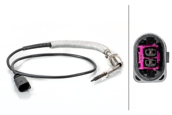 Senzor temperatura evacuare (inainte de turbo) potrivit SEAT CORDOBA, IBIZA III, IBIZA IV, IBIZA IV SC; SKODA FABIA II, ROOMSTER, ROOMSTER PRAKTIK; VW POLO 1.4D 1.9D 10.01-06.10