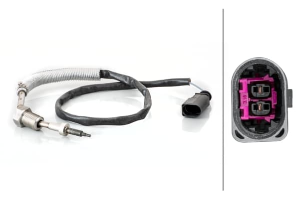 Senzor temperatura evacuare (inainte turbo) AUDI A3, Q2, Q3, TT; SEAT ATECA, LEON, LEON SC, LEON ST, TARRACO; SKODA KAROQ, KODIAQ, OCTAVIA III, SUPERB III; VW ARTEON, GOLF ALLTRACK VII 2.0D dupa 2012
