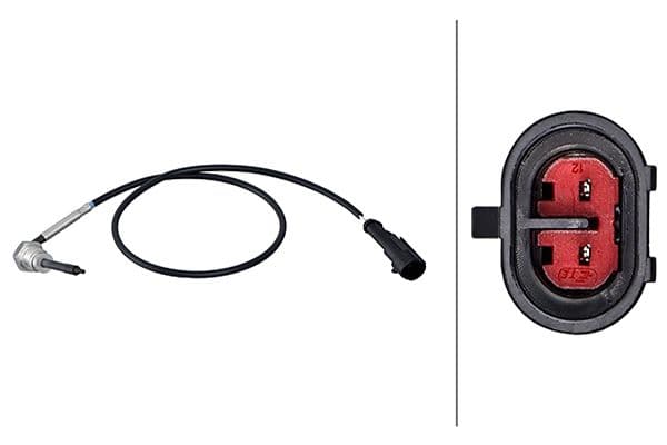 Senzor temperatura gaze evacuare potrivit IVECO DAILY III, DAILY IV, DAILY V, DAILY VI 2.3D-Electric 05.99-