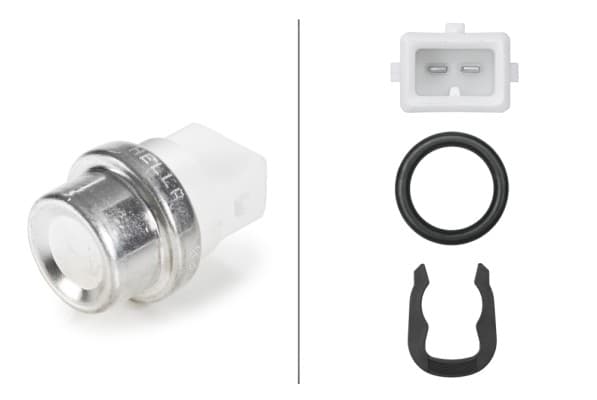 Senzor temperatura lichid racire (numar pini: 2, alb) potrivit VOLVO S40 I, V40; MITSUBISHI CARISMA; OPEL ARENA; RENAULT CLIO II, CLIO II HATCHBACK, ESPACE III, KANGOO 1.8 1.9D 2.0 03.95-