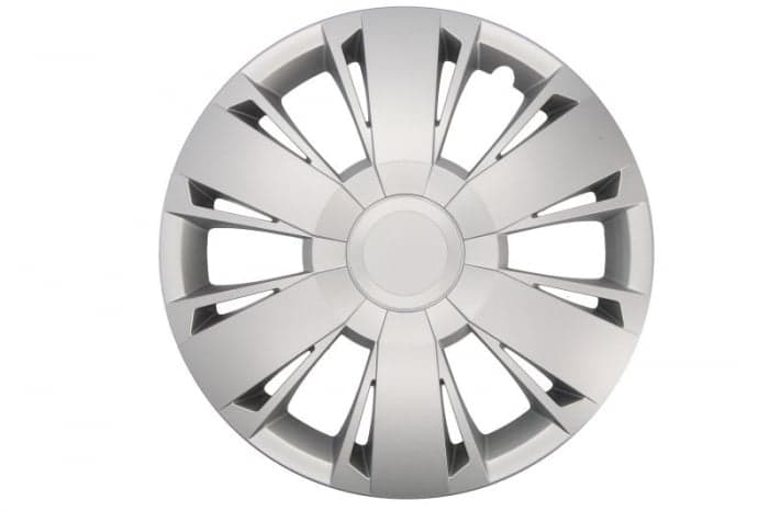 Set 4 bucati capac roata model Omega, 15inch, culoare argintiu