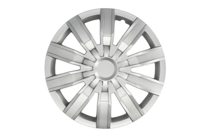 Set 4 bucati capac roata model Volare, 16inch, culoare argintiu