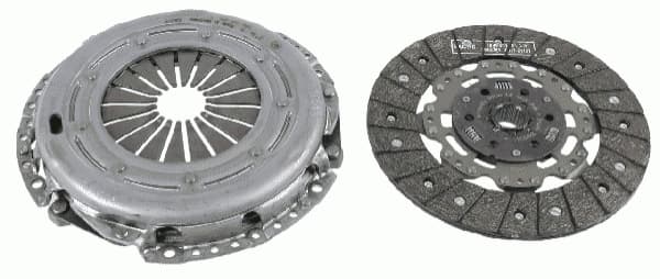 Set ambreiaj cu autoreglare (240mm) VOLVO C30, S40 II, S80 II, V50, V70 III; FORD C-MAX, FOCUS C-MAX, FOCUS II; MAZDA 3 1.6D intre 2003-2013