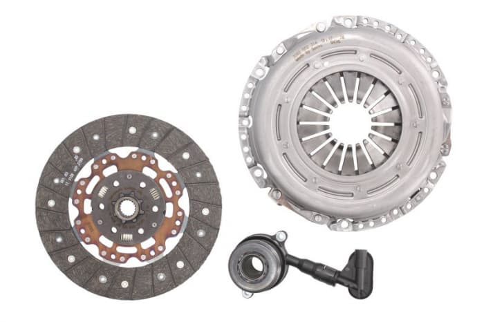 Set ambreiaj cu rulment hidraulic VOLVO C30, S40 II, V40, V50; FORD C-MAX II, FIESTA VII, FOCUS III, GRAND C-MAX, KUGA II, MONDEO V, TOURNEO CONNECT V408, TRANSIT CONNECT 1.5D 1.6D dupa 2008