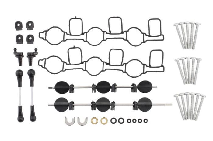 Set clapete turbionare galerie admisie potrivit AUDI A4 B7, A6 ALLROAD C6, A6 C6, A8 D3, Q7; VW PHAETON, TOUAREG 2.7D 3.0D 08.03-08.11