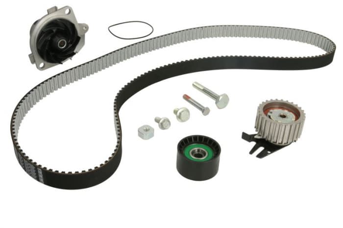 Set pompa apa + curea dintata potrivit ALFA ROMEO 147, 156, 159; FIAT BRAVO II, CROMA, CROMA KOMBI, DOBLO, DOBLO MINIVAN, GRANDE PUNTO, MAREA, PUNTO, SEDICI; LANCIA KAPPA 1.9D 2.4D 09.97-