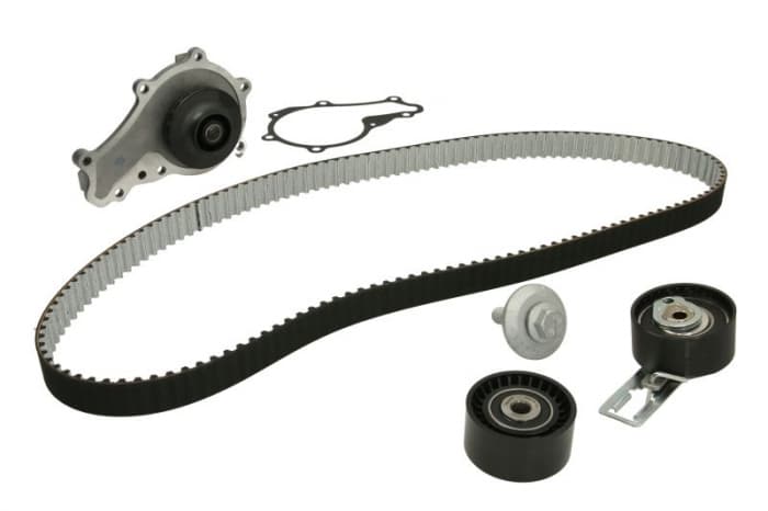 Set pompa apa + curea dintata potrivit VOLVO C30, S40 II, S60 II, S80 II, V40, V50, V60 I, V70 III; CITROEN BERLINGO, BERLINGO MULTISPACE, BERLINGO MINIVAN, C3 II 1.4D 1.5D 1.6D 06.04-