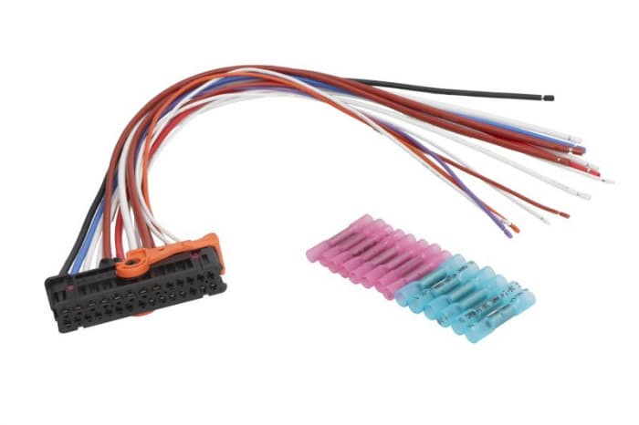 Set reparat cabluri usa spate (400mm, numar pini: 14, 0,5-2,5mm ², Dreapta Stanga) potrivit VW GOLF V 1.4-3.2 10.03-07.09