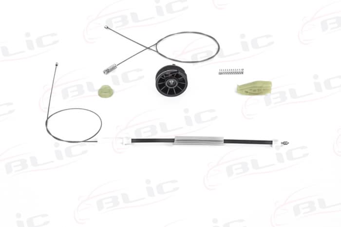 Set reparatie macara geam spate dreapta (cabluri) potrivit PEUGEOT 206 09.00-12.07