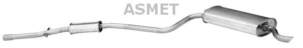 Sistem evacuare complet 2020mm FIAT SEICENTO 600 1.1 intre 1998-2010
