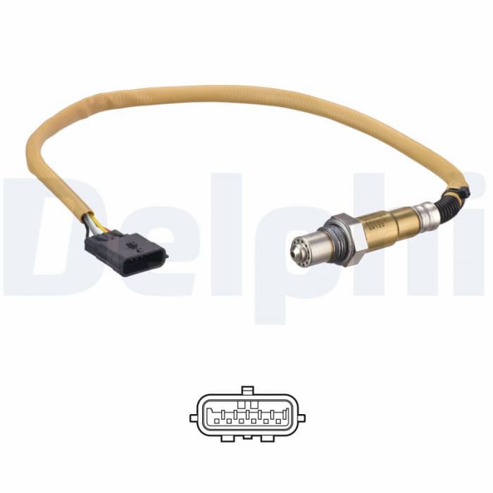 Sonda lambda (395mm) potrivit DACIA LOGAN II, LOGAN MCV II, SANDERO II; RENAULT CLIO IV 1.2 10.12-