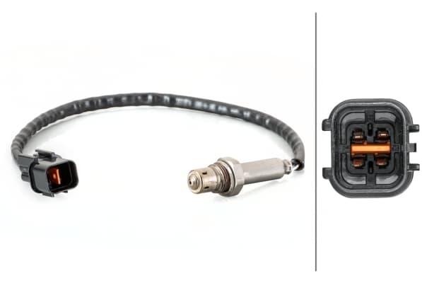 Sonda lambda (numar fire 4, 380mm) potrivit MERCEDES A (W168), C (CL203), C T-MODEL (S203), C (W203), C (W204), CLK (C209), E (W211); VOLVO S60 I, V40, XC90 I; AUDI A3, A6 C6 0.8-5.0 05.97-