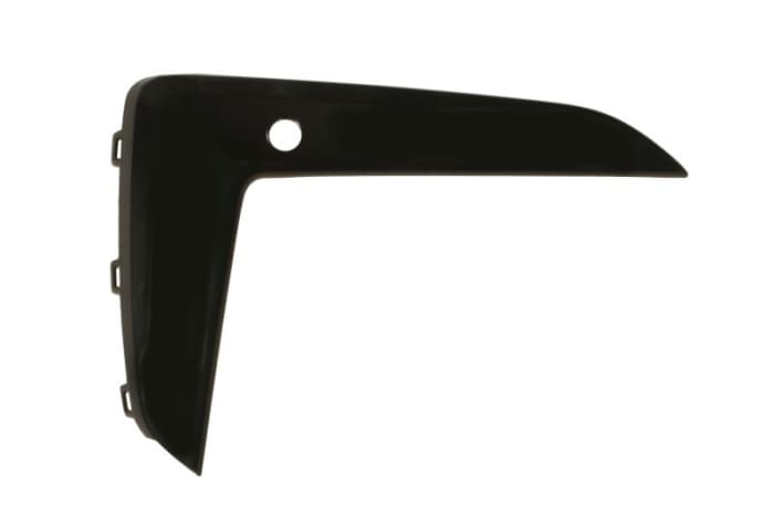 Spoiler bara Fata Dreapta M-TECHNIC, cu gauri pentru senzorii de parcare, plastic, negru lucios potrivit BMW 5 G30, F90, 5 G31 09.16-