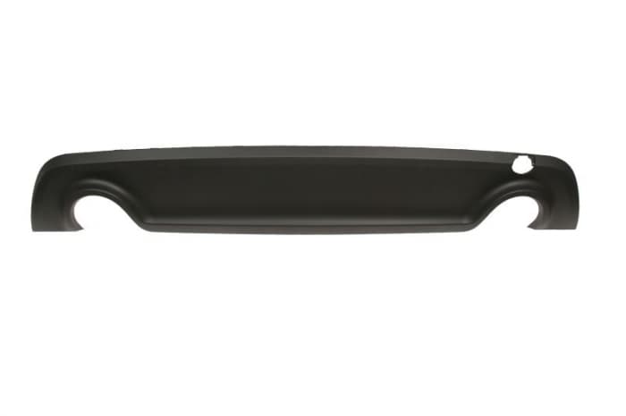 Spoiler bara spate inferior mijloc 1.8 benzina 2.0 D, gri inchis, cu iesire teava evacuare partea stanga partea dreapta ALFA ROMEO GIULIETTA intre 2010-2016