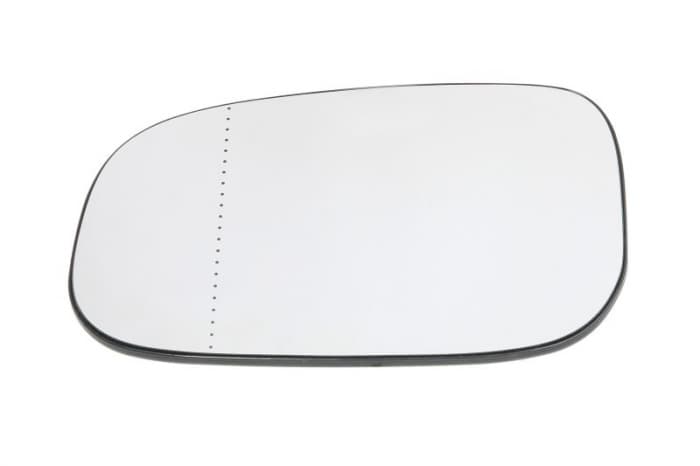 Sticla oglinda stanga asferic, incalzita, crom VOLVO C30, C70, S60 intre 2004-2010