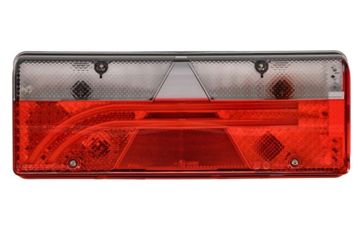 Stop spate dreapta EUROPOINT III (24V, cu intermitent, cu far de ceata, lumina de marsarier, cu stop, lumina de parcare, reflector conector: AMP 7PIN Bayonet)