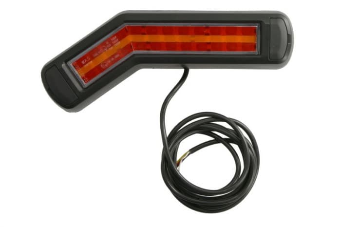 Stop spate stanga (LED, 12 24V, cu intermitent, cu stop, lumina de parcare, fara proiector, indicator dinamic, lungime cablu: 0,2m, 269x109 62x47,7mm)