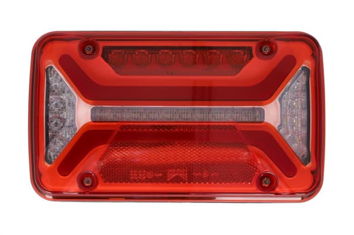 Stop spate stanga MULTILED III (LED, 12 24V, cu intermitent, cu far de ceata, lumina de marsarier, cu stop, lumina de parcare, reflector, conector: AMP 7PIN) potrivit ADR