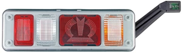 Stop tripla lampa spate dreapta (LED, 24V, lumini ceata, lumini mers inapoi, lumini stop,lumini pozitie, reflector triangular, ) KRONE