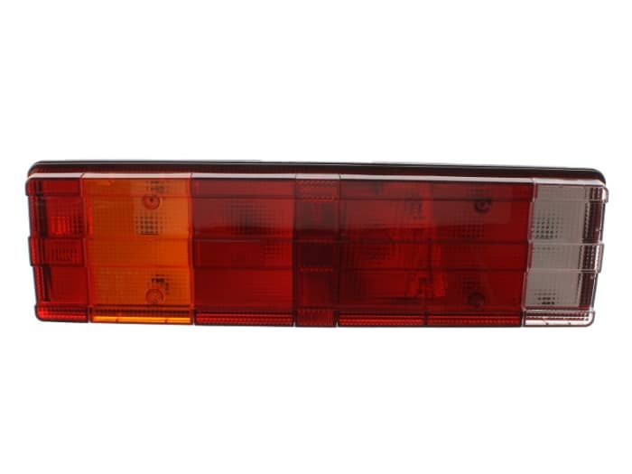 Stop tripla lampa spate dreapta (Semnalizator portocaliu, culoare sticla: rosu) MERCEDES SPRINTER PLATFORMA SASIU TIPPER 1995-2006