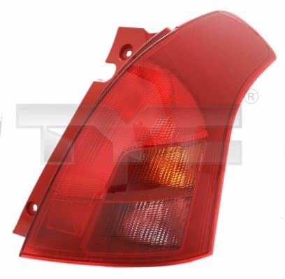 Stop tripla lampa spate dreapta (Semnalizator portocaliu, culoare sticla: rosu) SUZUKI SWIFT HATCHBACK 2005-2007