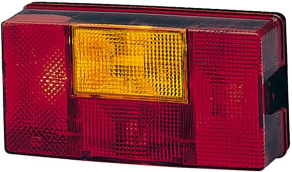Stop tripla lampa spate stanga (12 24V, semnalizator, lumini ceata, lumini stop,lumini pozitie, lumini numar, fara reflector)