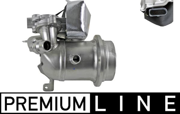 Supapa EGR (modul cu calorifer) potrivit SEAT IBIZA IV; SKODA FABIA III, RAPID; VW POLO V 1.4D 02.14-12.22