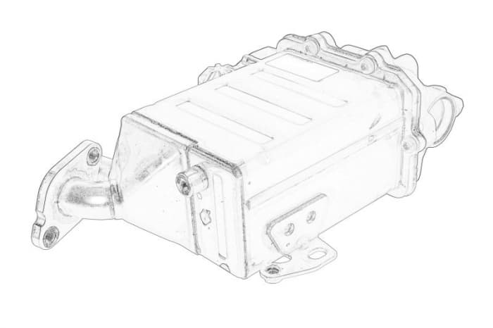Supapa EGR potrivit MAN TGE; VW CRAFTER 2.0D 09.16-