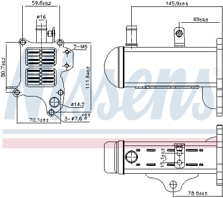 Supapa EGR potrivit SUZUKI GRAND VITARA II 1.9D 10.05-02.15