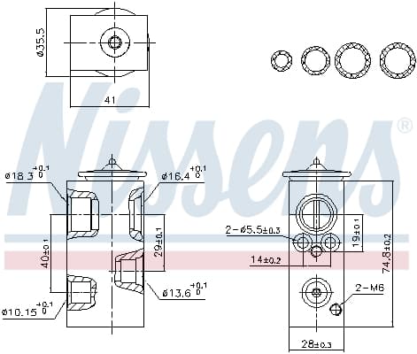 Supapa expansiune climatizare potrivit RENAULT ESPACE V, GRAND KANGOO III, GRAND SCENIC IV, KADJAR, KANGOO III, KANGOO III MINIVAN, MASTER IV, MEGANE IV, SCENIC IV, TALISMAN 1.2-Electric 02.15-