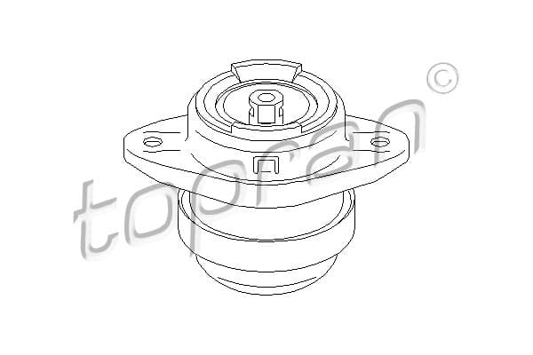 Suport motor dreapta deasupra CITROEN SAXO; PEUGEOT 106 I, 106 II 1.4-1.6 intre 1991-2004