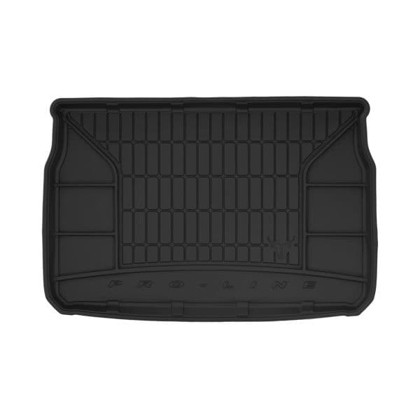 Tavita portbagaj spate, material: TPE, 1 buc negru potrivit PEUGEOT 208 I LIFTBACK 03.12-
