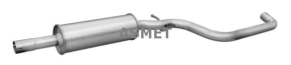 Toba esapament mijloc AUDI A3; SEAT ALTEA, ALTEA XL, LEON, TOLEDO III; VW GOLF PLUS, GOLF V, GOLF VI 1.2-1.6LPG dupa 2003