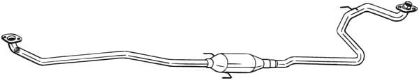 Toba esapament mijloc TOYOTA YARIS 1.0 intre 2005-2011