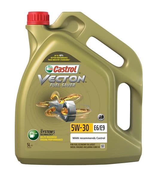 Ulei motor CASTROL VECTON FuelSaver E6 E9 5W30 5L