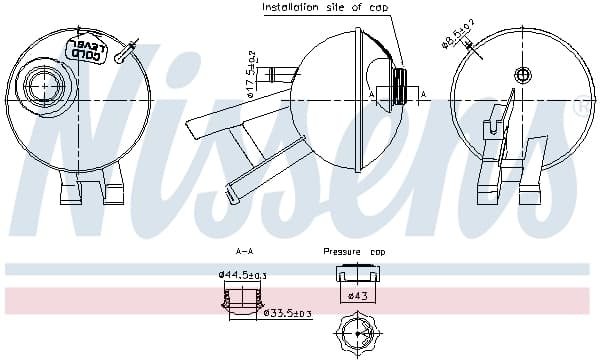 Vas expansiune potrivit LAND ROVER DEFENDER 08.90-02.16