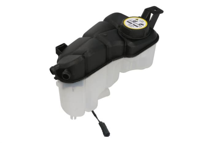 Vas expansiune racire cu capac, cu senzor nivel potrivit VOLVO S60 II, S80 II, V60 I, V60 II, V70 III, XC60 I, XC70 II; LAND ROVER FREELANDER 2 03.06-