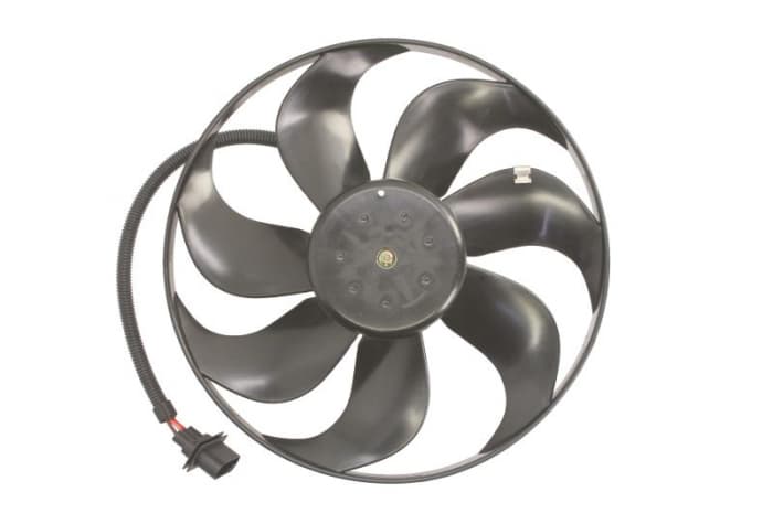 Ventilator radiator AUDI A3, TT; SEAT CORDOBA, IBIZA III, LEON, TOLEDO II; SKODA FABIA I, FABIA I PRAKTIK, FABIA II, OCTAVIA I, ROOMSTER, ROOMSTER PRAKTIK; VW BORA, FOX, GOLF IV 1.0-2.0CNG intre 1996-