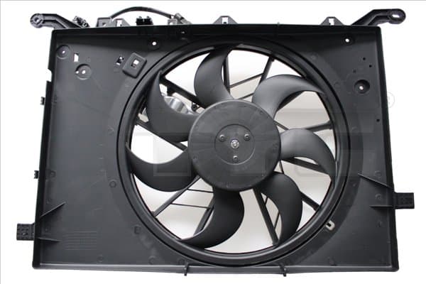 Ventilator radiator (cu carcasa, cu controler) potrivit VOLVO C70 I, S60 I, S80 I, V70 II, XC70 I 2.0-3.0 03.97-04.10