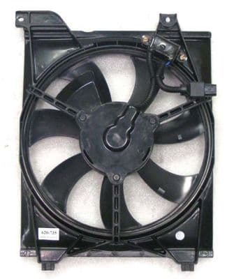 Ventilator radiator (cu carcasa) KIA RIO II 1.4 1.6 dupa 2005