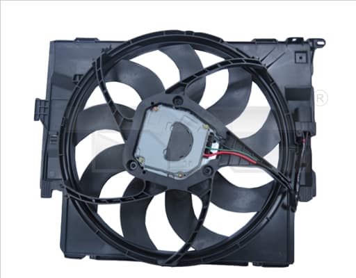Ventilator radiator (cu carcasa) potrivit BMW 1 (F20), 1 (F21), 2 (F22, F87), 2 (F23), 3 (F30, F80), 3 (F31), 3 GRAN TURISMO (F34), 4 (F32, F82), 4 (F33, F83) 1.5-3.0H 11.11-06.21