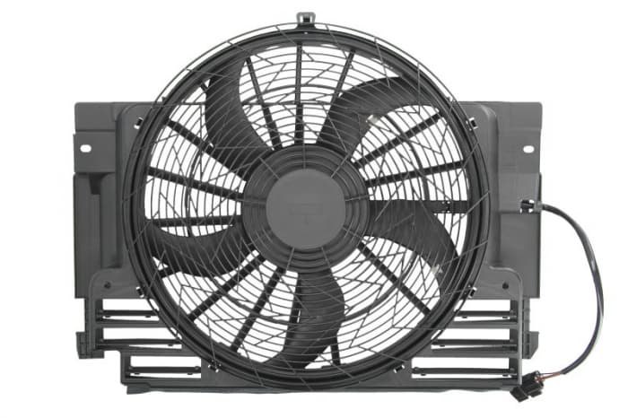 Ventilator radiator (cu carcasa) potrivit BMW X5 (E53) 3.0-4.8 01.00-12.06