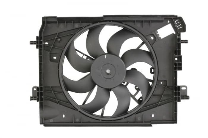 Ventilator radiator (cu carcasa) potrivit DACIA DOKKER, DOKKER EXPRESS MINIVAN, LODGY, LOGAN II, LOGAN MCV II, SANDERO II; RENAULT CAPTUR I, CLIO IV, CLIO IV HATCHBACK 0.9-1.6LPG 03.12-
