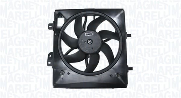 Ventilator radiator (cu carcasa) potrivit DS DS 3; CITROEN C2, C2 ENTERPRISE, C3 C3 ORIGIN III, C3 AIRCROSS II, C3 I, C3 II, C3 PLURIEL, C4 CACTUS, C-ELYSEE, DS3 1.0-1.6LPG 02.02-