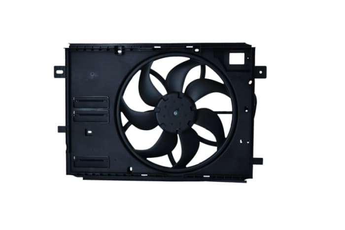 Ventilator radiator (cu carcasa) potrivit DS DS 4 II, DS 7; CITROEN BERLINGO, BERLINGO MULTISPACE, BERLINGO MINIVAN, C5 AIRCROSS; PEUGEOT 3008, 308 II, 308 III, 5008, 5008 II 1.2-2.0D 04.08-