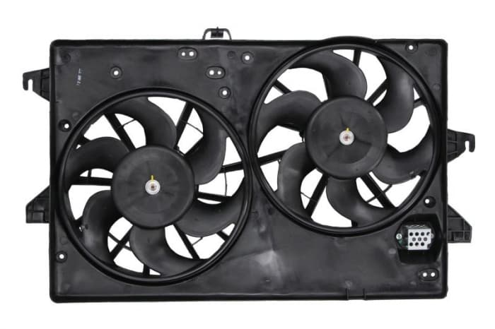 Ventilator radiator (cu carcasa) potrivit FORD COUGAR, MONDEO I, MONDEO II, MONDEO III 1.6-2.5 02.93-03.07