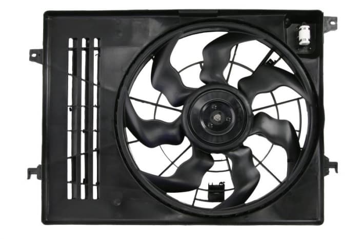 Ventilator radiator (cu carcasa) potrivit HYUNDAI IX35; KIA SPORTAGE III 1.6 2.0 06.10-